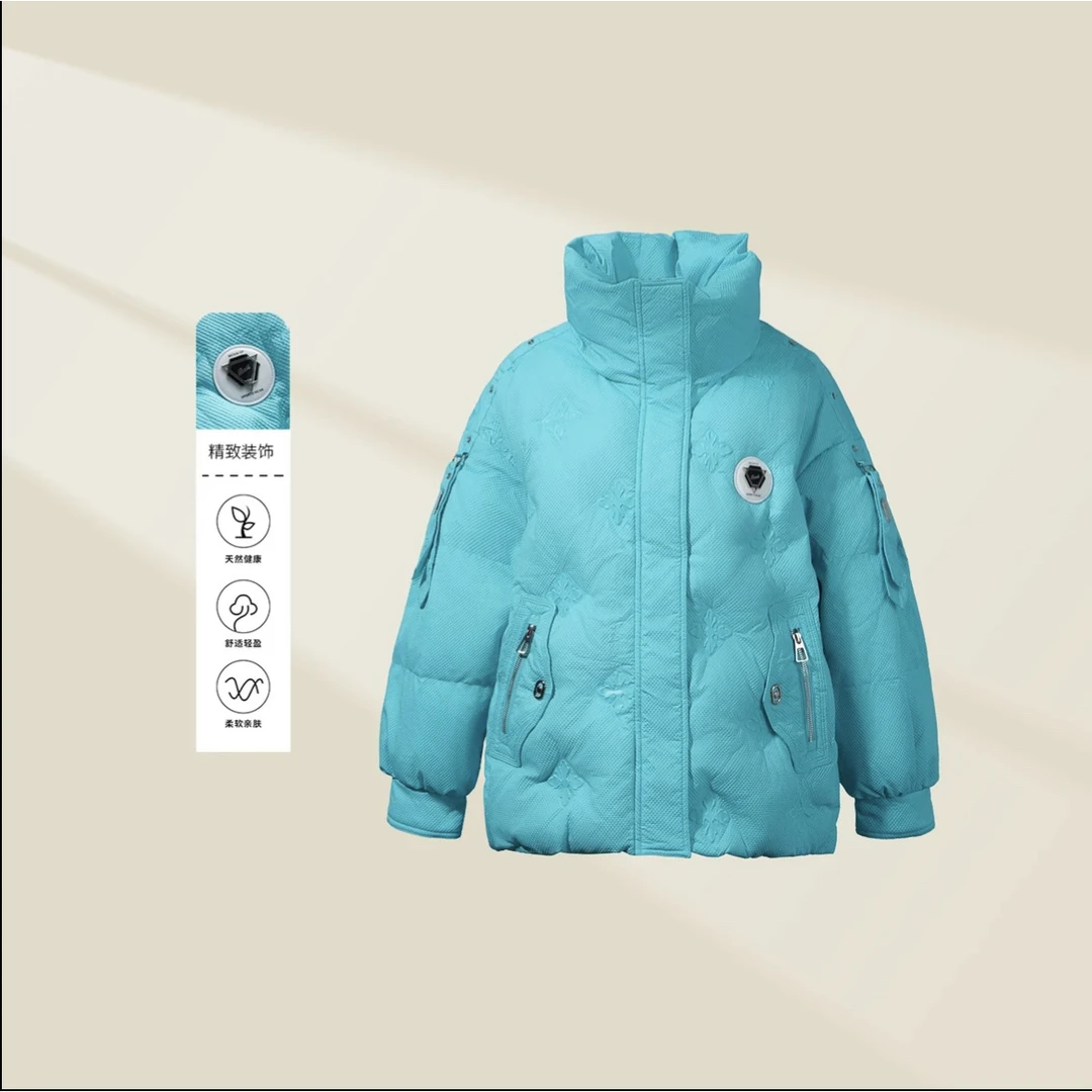 【小依专享】Y5356001A 女士冬季轻薄短款羽绒服-6001