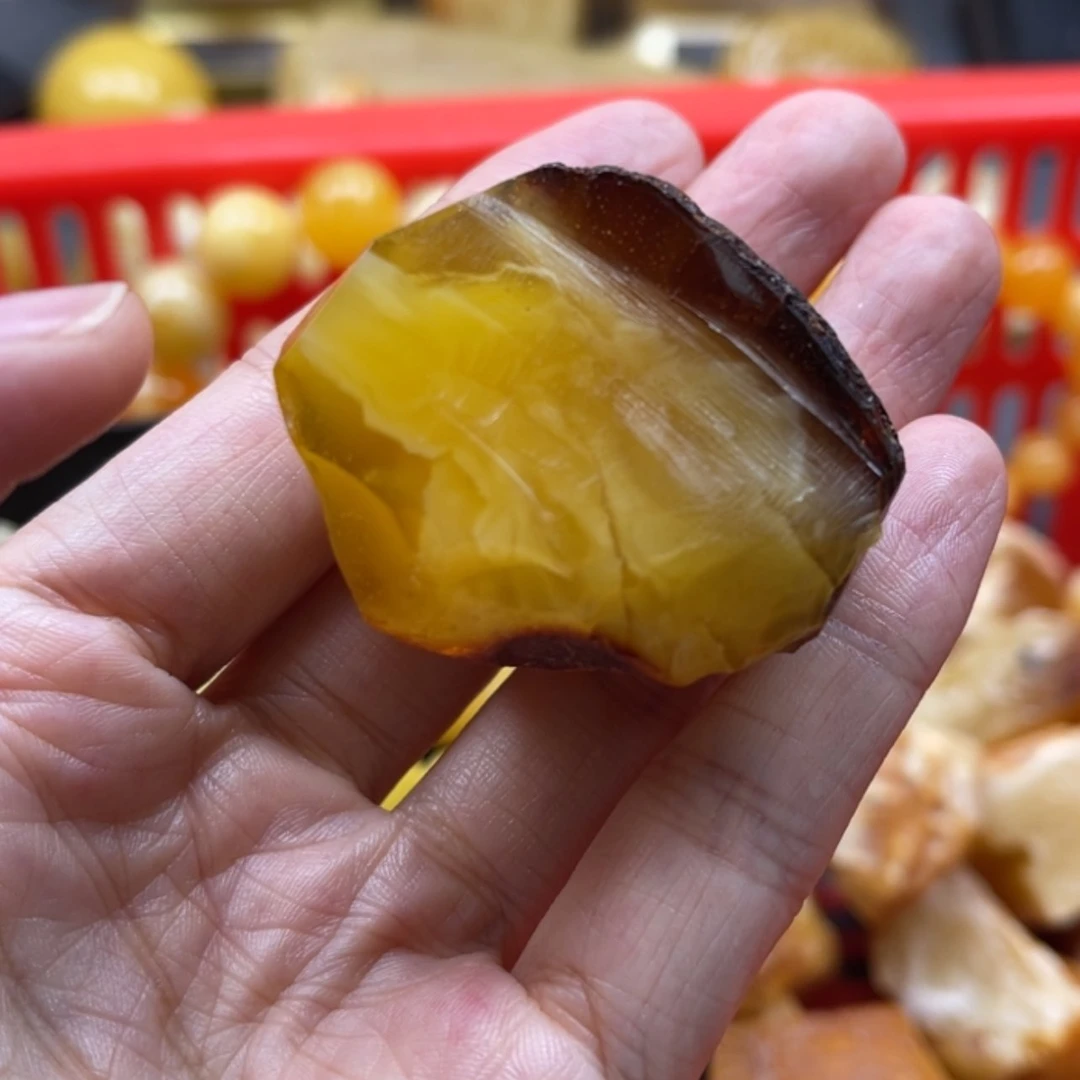 【闪购商品】未镶嵌定制琥珀天然琥珀蜜蜡原石定制