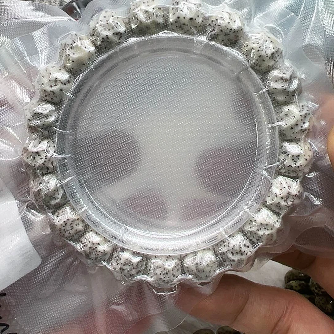 星月菩提手串80灭火糯冰石玉星月菩提雕刻无相11