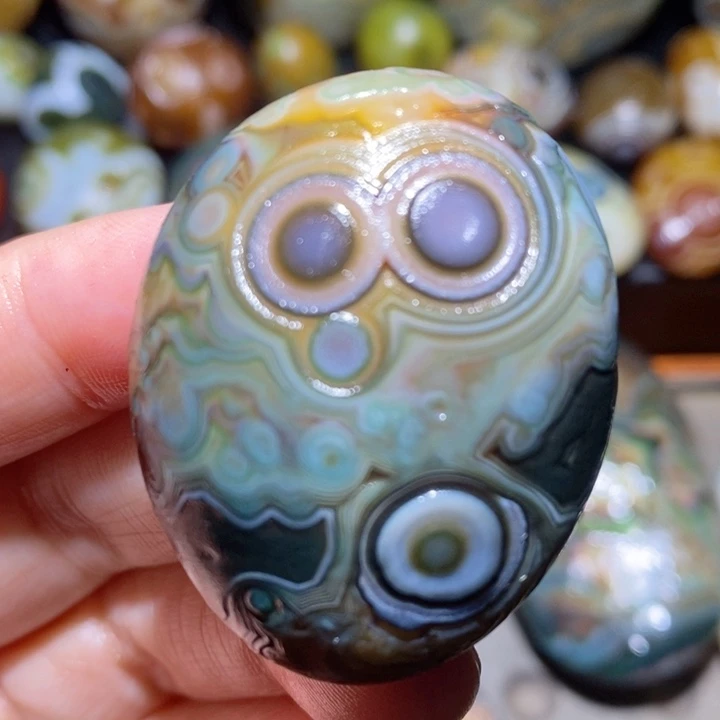 未镶嵌玛瑙/玉髓珠宝半成品5