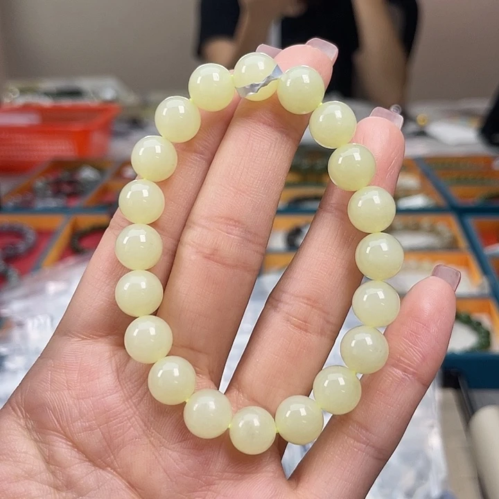 和田玉未镶嵌手串A77