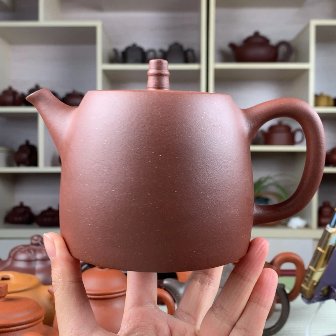 茶壶紫砂底槽清汉铎450毫升