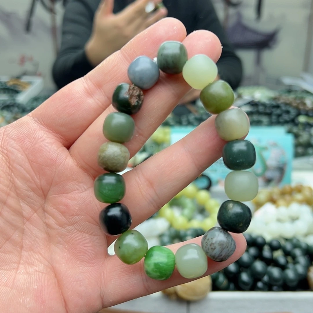 和田玉手链未镶嵌