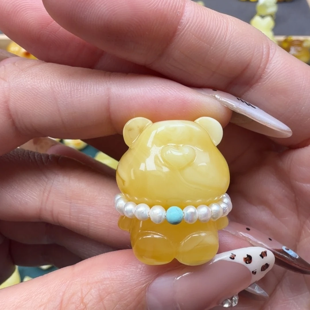 琥珀未镶嵌裸石蜜蜡