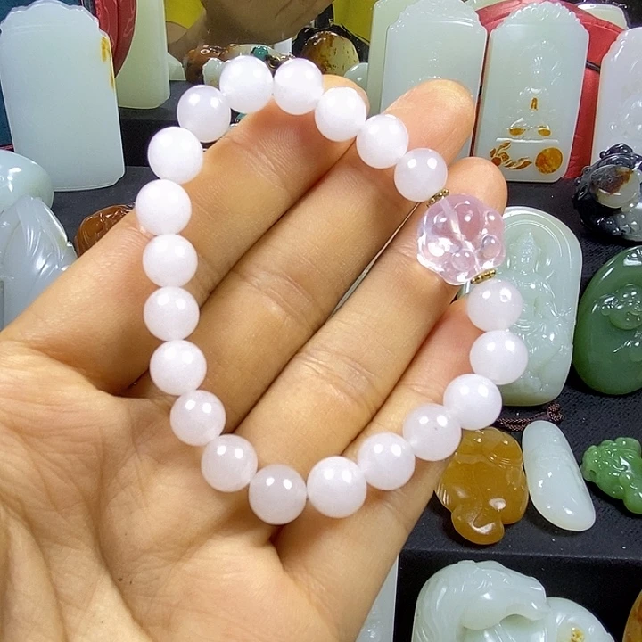 和田玉未镶嵌手串