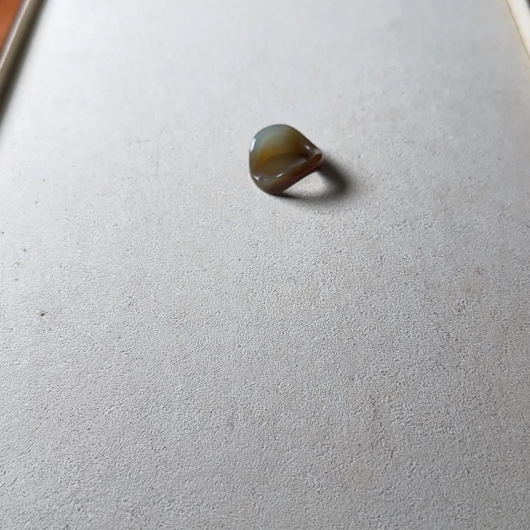 和田玉戒指未镶嵌l**晶