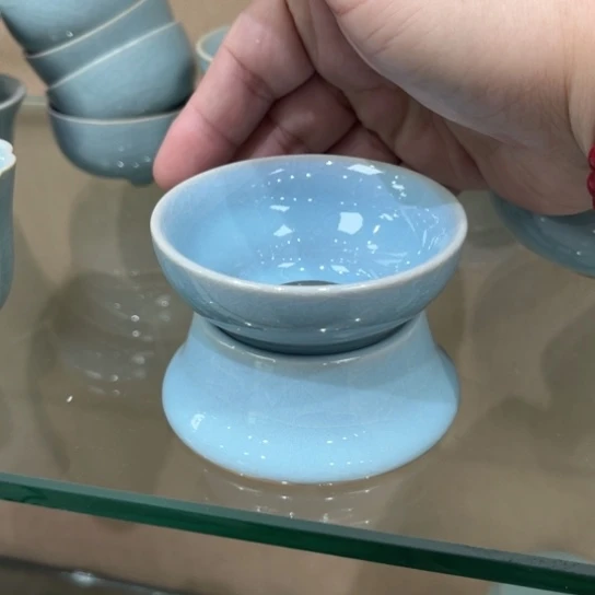 瓷片陶瓷茶具汝瓷茶具