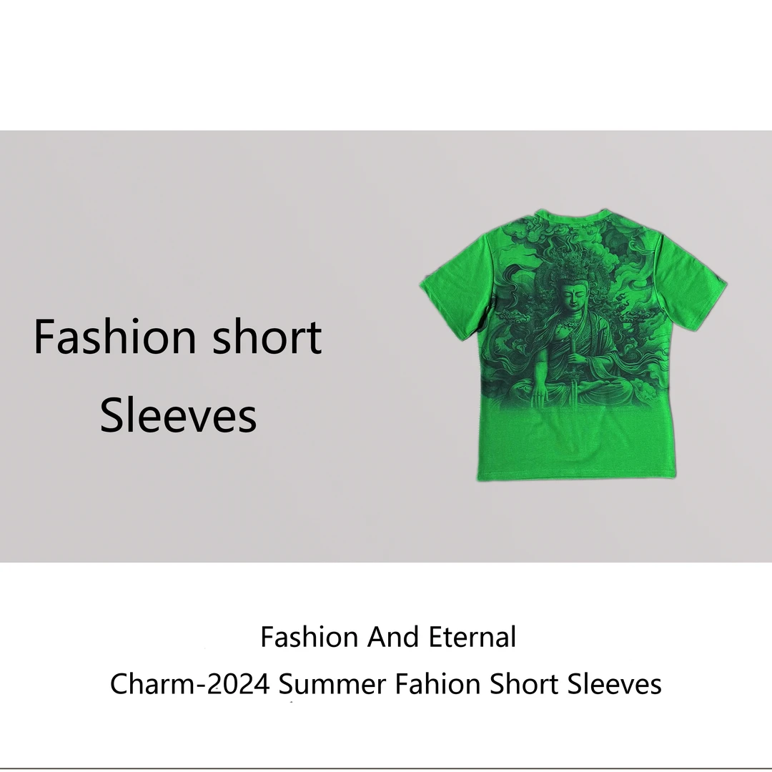 HS王九新款爆款加厚T恤-7777