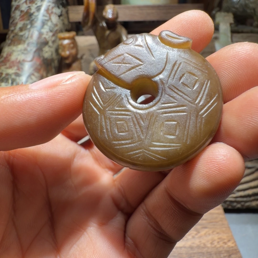 安***师和田玉（糖玉）未镶嵌颈饰