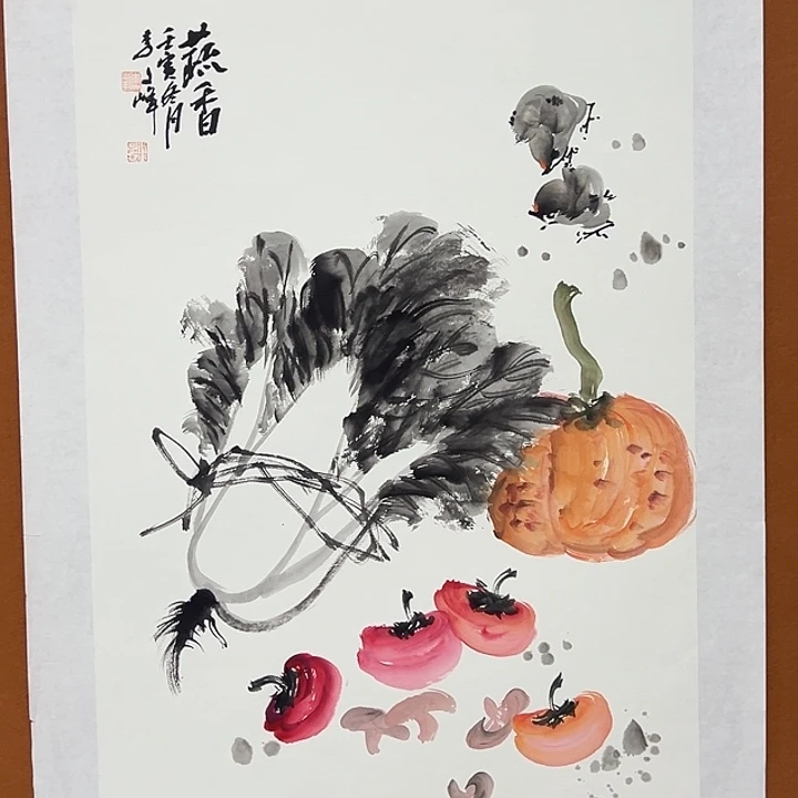 国画李文峰的画作