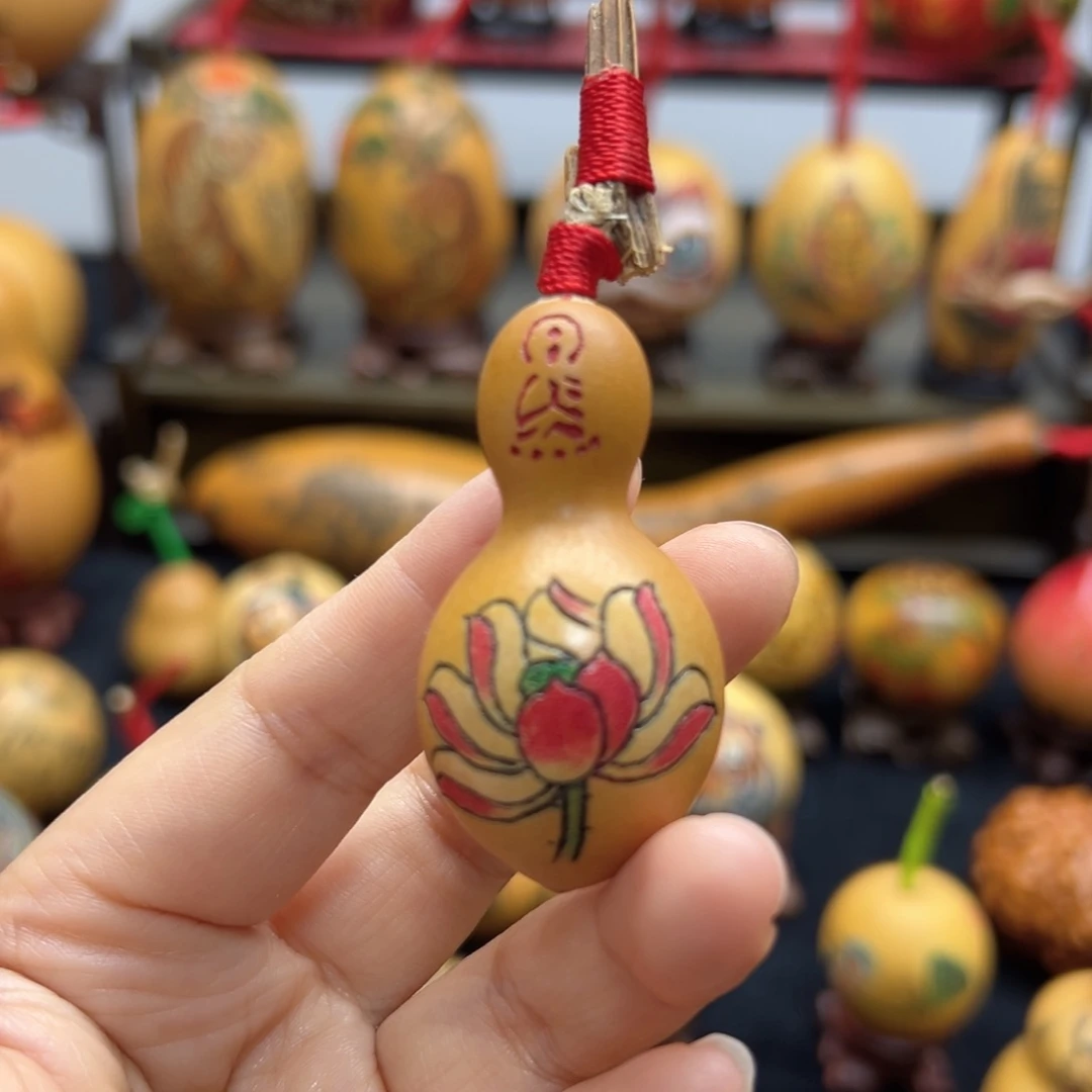 木?****?小小瓶子荷花葫芦