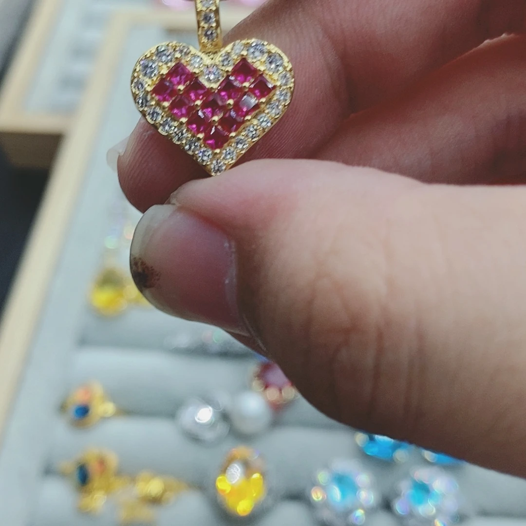 【闪购商品】水晶戒指银S925镶嵌