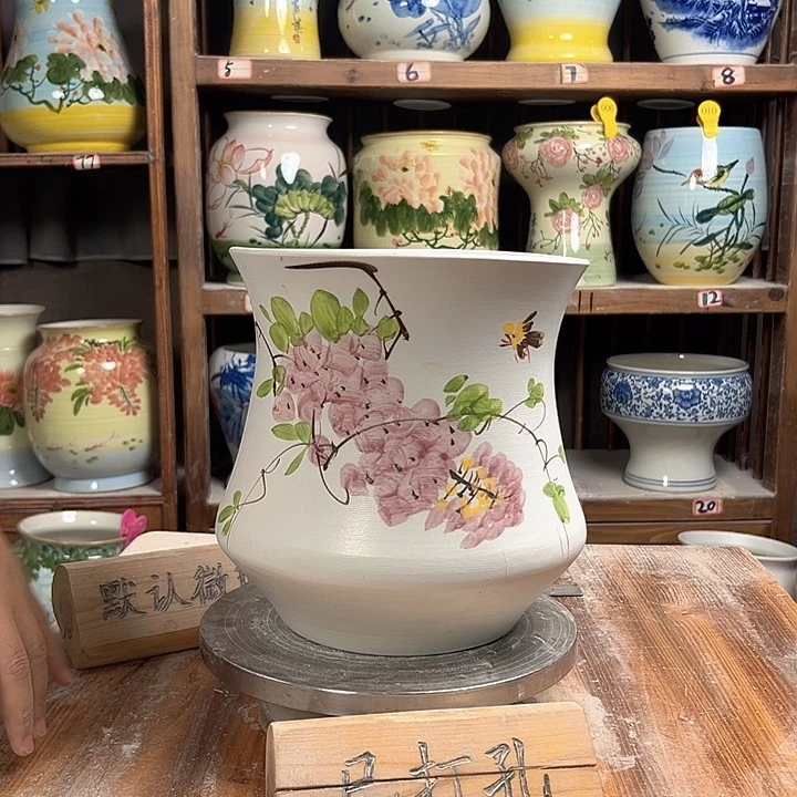 小蛮腰紫藤新款新款陶瓷陶瓷微瑕