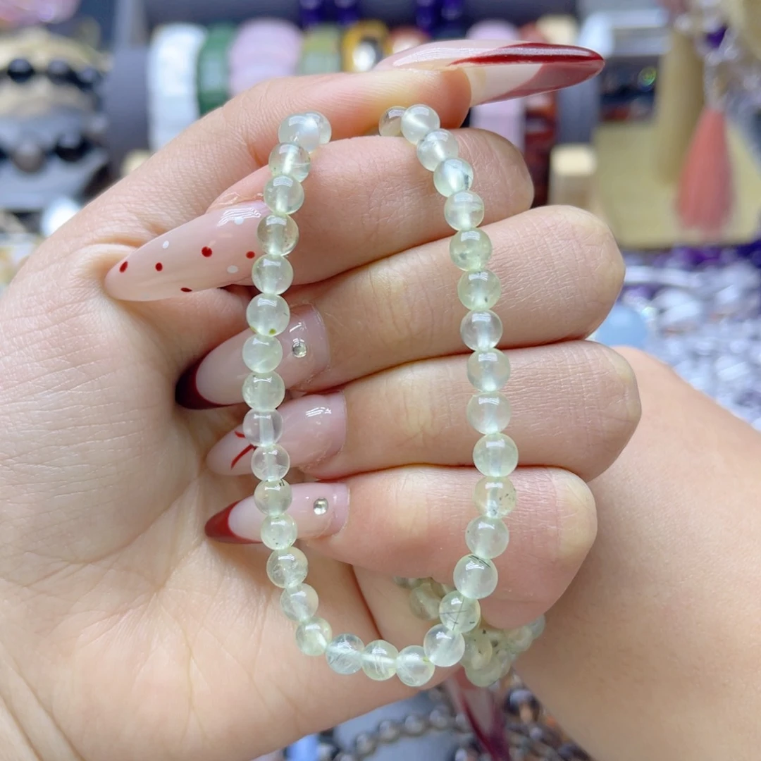 水晶手链银S925镶嵌mnmmm