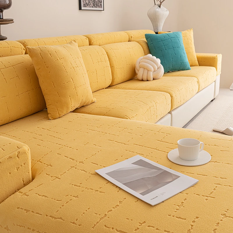 (乐言)沙发套罩简约四季通用防滑沙发垫子沙发坐垫套弹力沙发笠