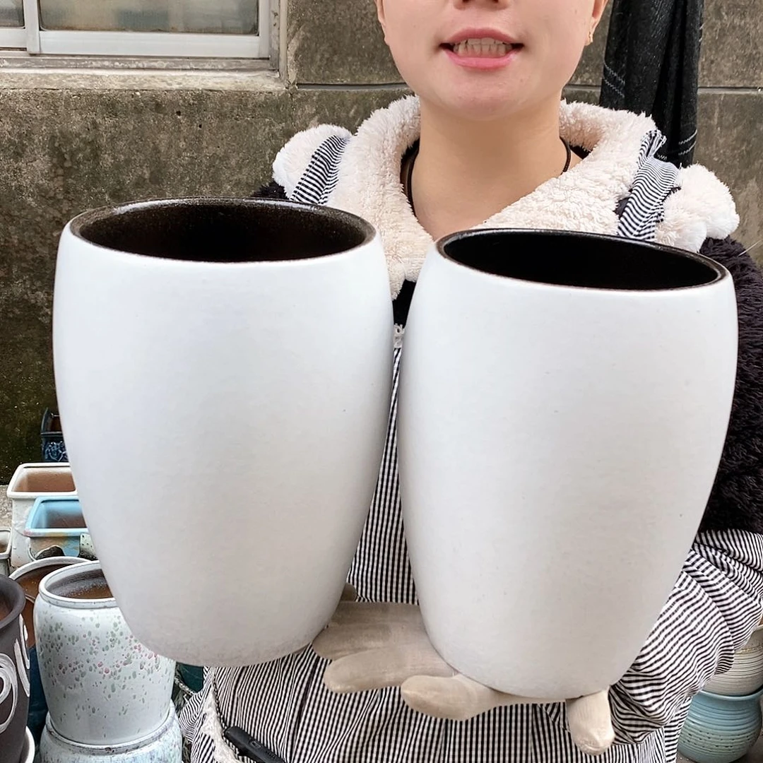 紫砂花盆正品口15高28