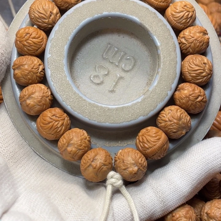 猴头核桃手串悟空瑕疵款（介意勿拍