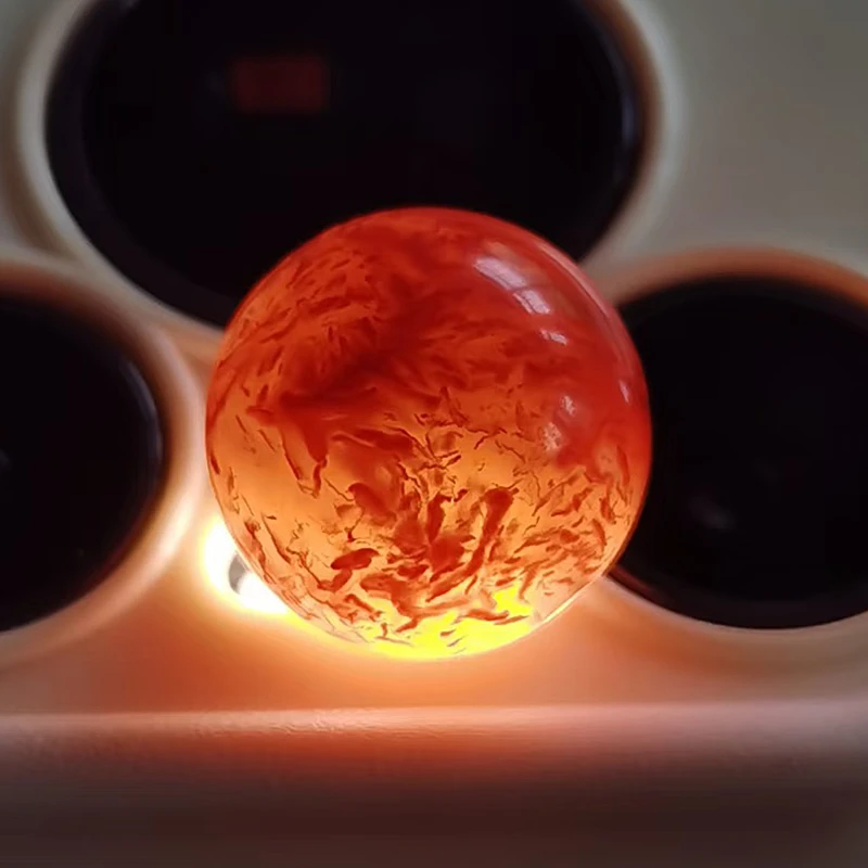 天然原矿冰飘火焰纹南红玛瑙散珠半满肉单珠手串diy多样性发其一