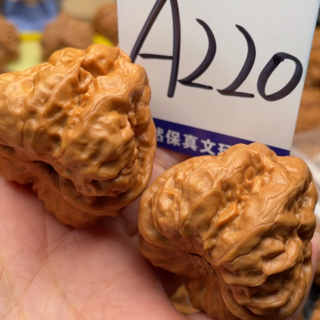 桃核把件蛤蟆头41