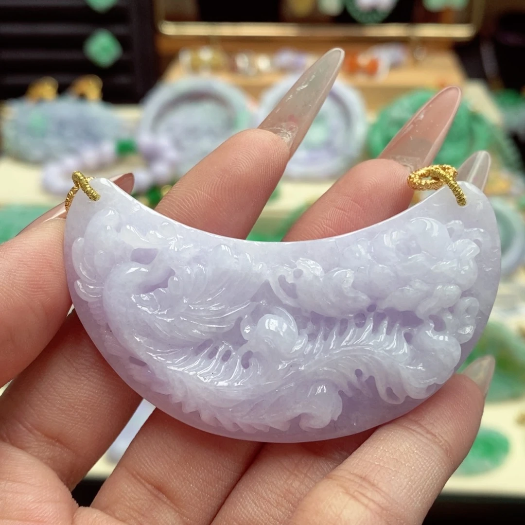 颈饰未镶嵌翡翠翡翠吊坠
