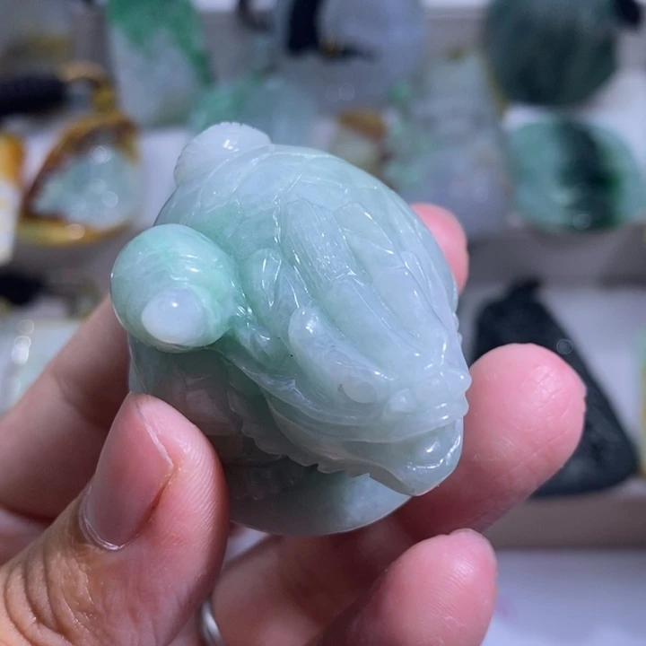 【闪购商品】颈饰未镶嵌翡翠龙鱼