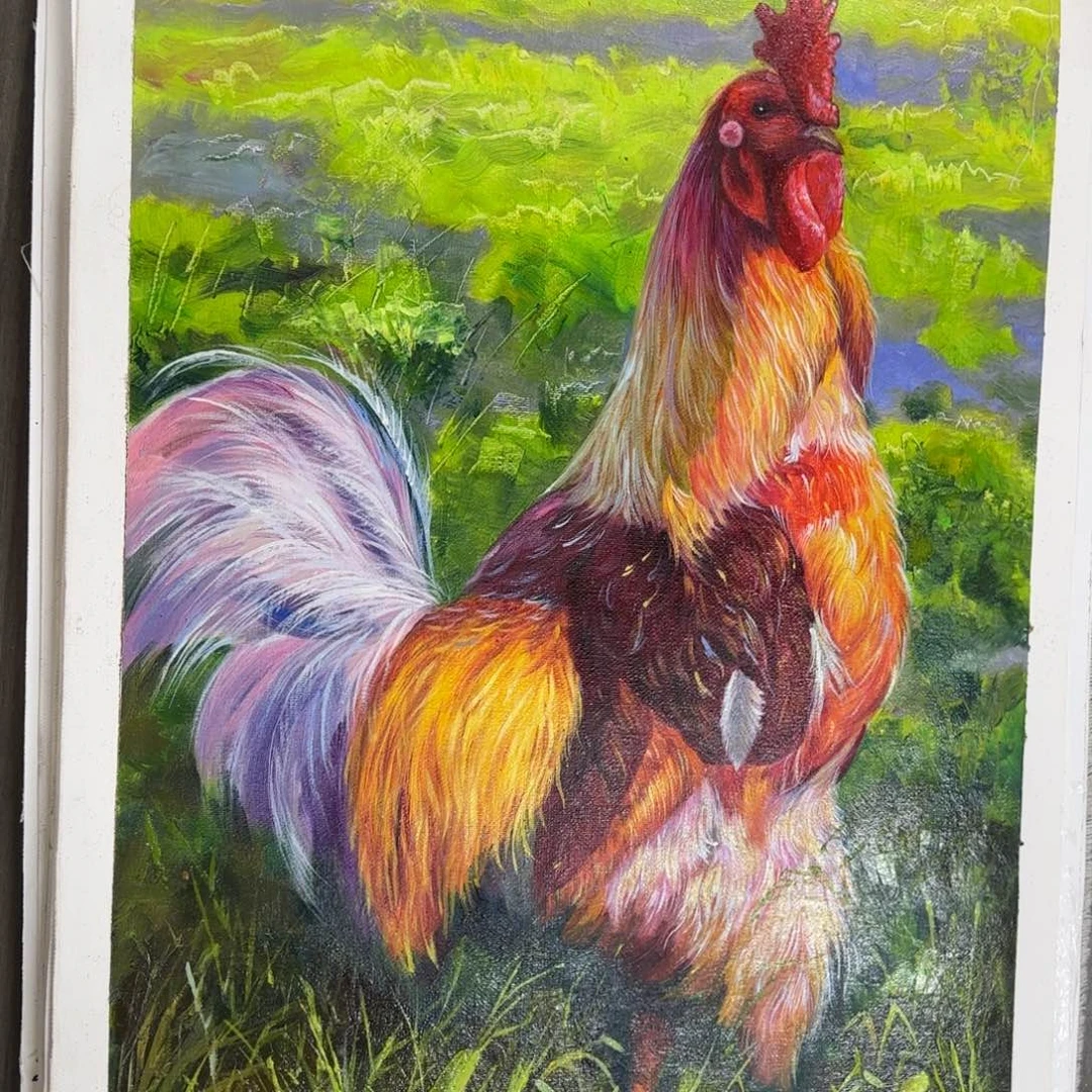 油画加油加油努力加油加油
