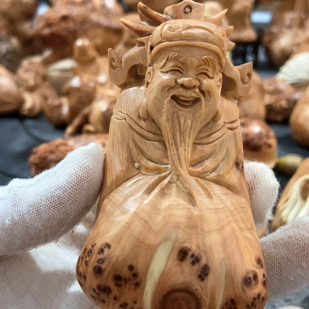 柏木（崖柏）留疤财神