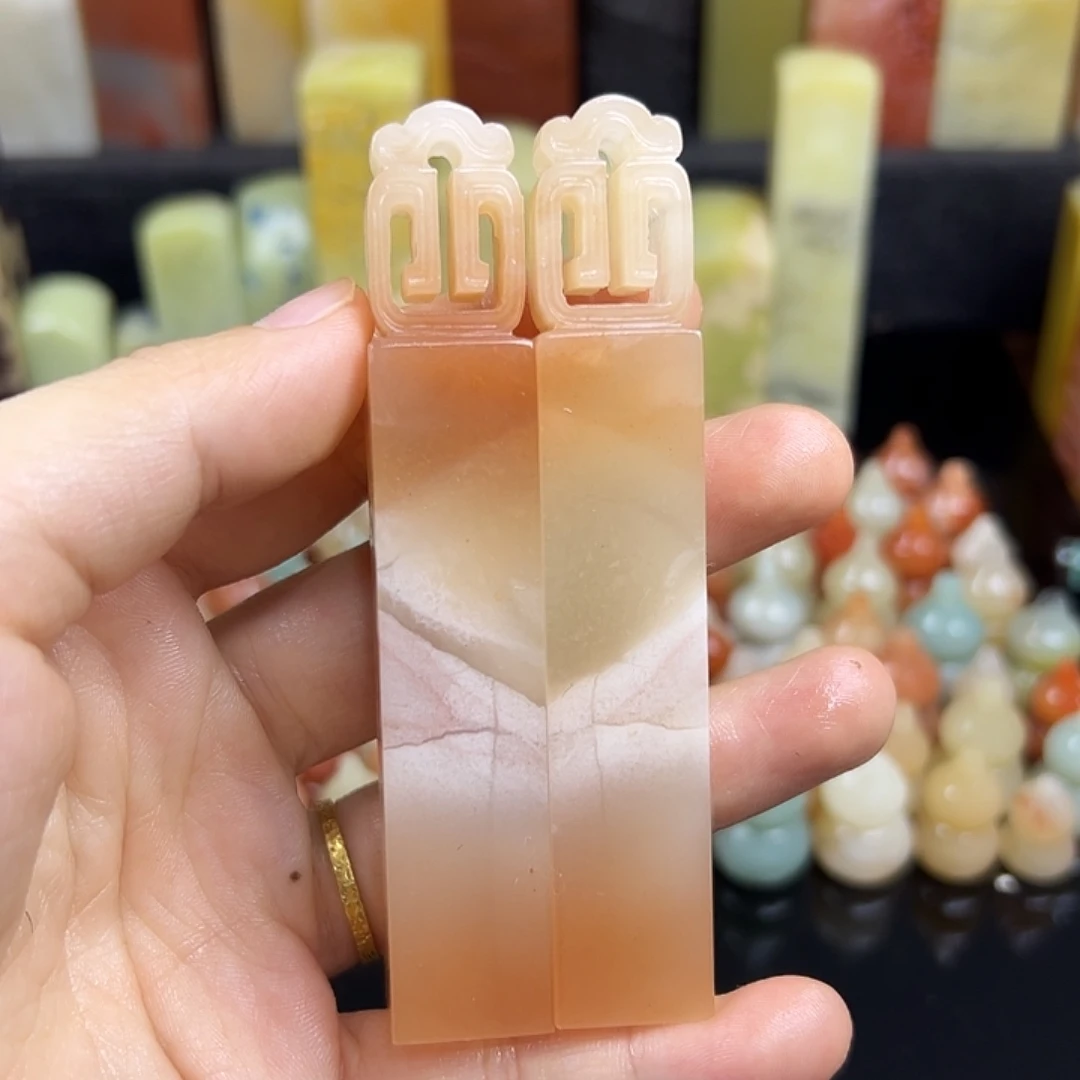 印石昌化石老挝石对章