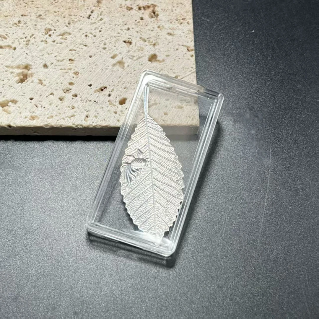 足银银制品 【北野珠宝】足银银叶子-B08H-339