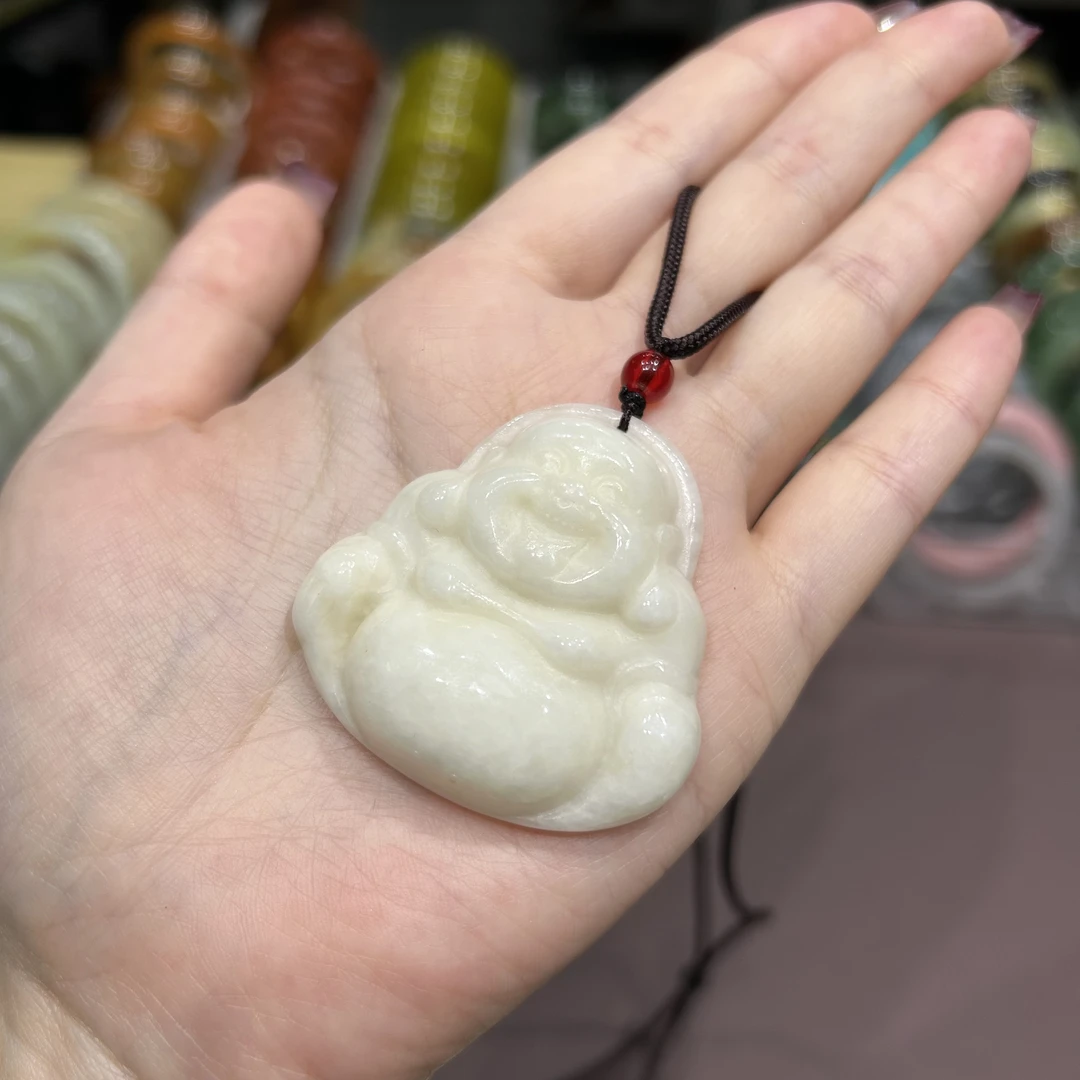 匪石OFTHEHEART专属 天然岫玉佛公