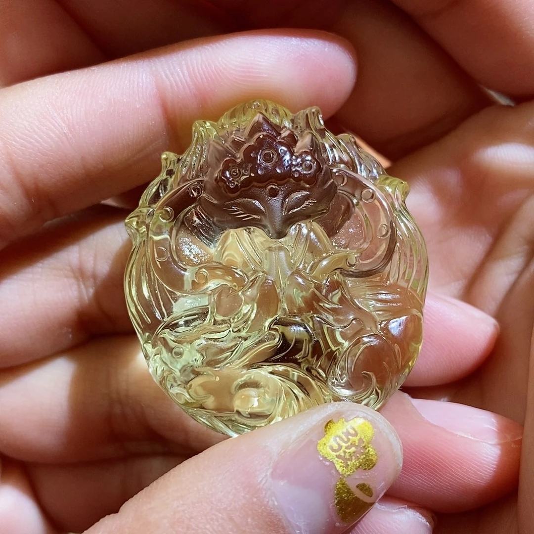 水晶颈饰未镶嵌橱****子水晶