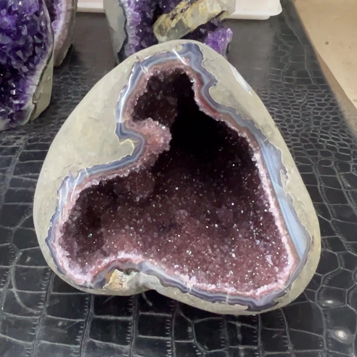 水晶珠宝半成品未镶嵌红晶钱袋子