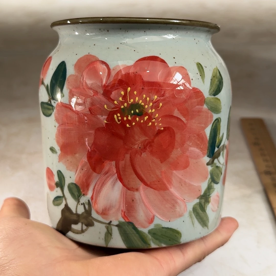 26景德镇釉下彩花瓶