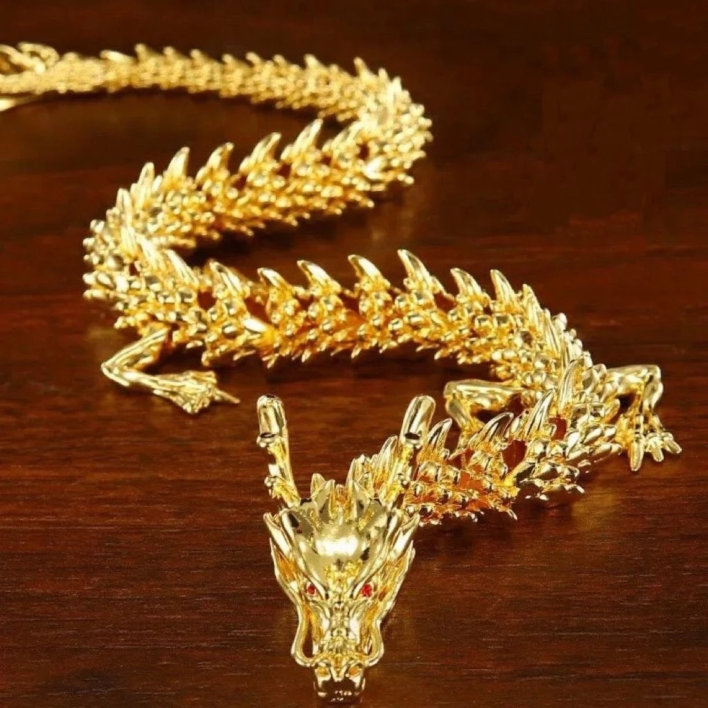 无爪金龙摆件工艺品