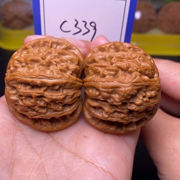 把件文玩核桃42刷币c339