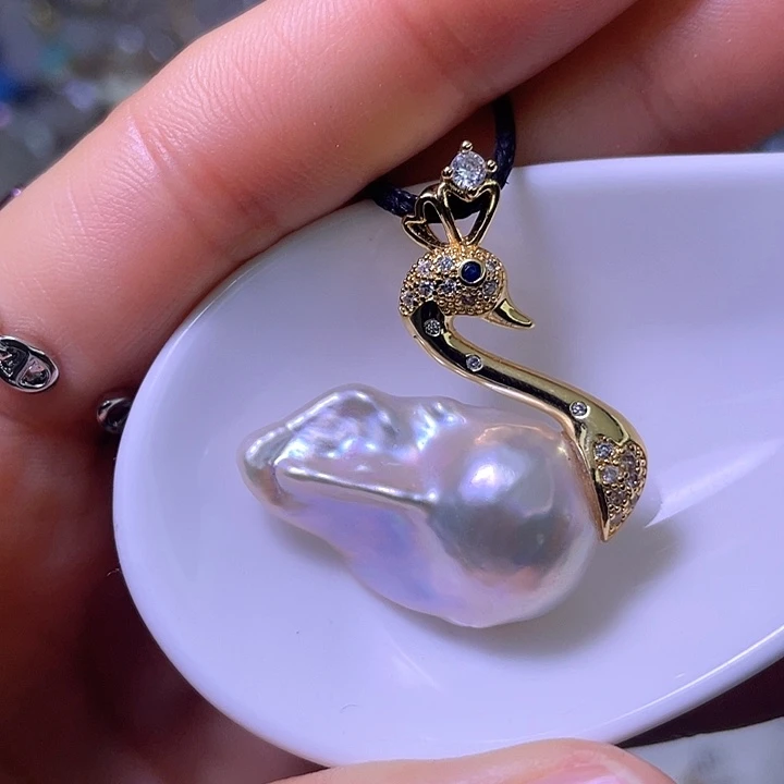 颈饰淡水珍珠合金24