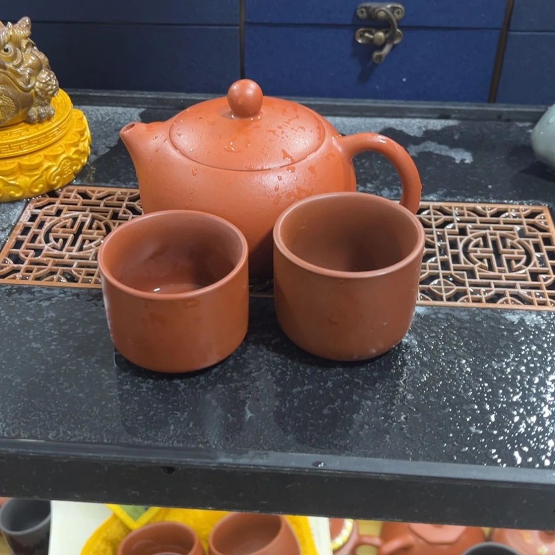 紫砂茶杯紫砂壶一壶4杯