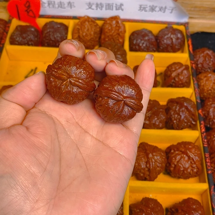 桃核吊坠斌*元宝一对4LXP#00#