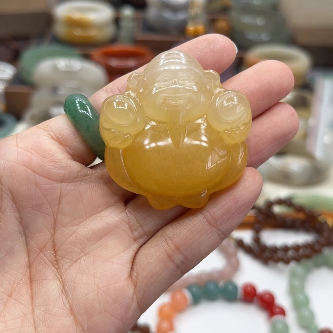 未镶嵌石英岩玉珠宝奇石