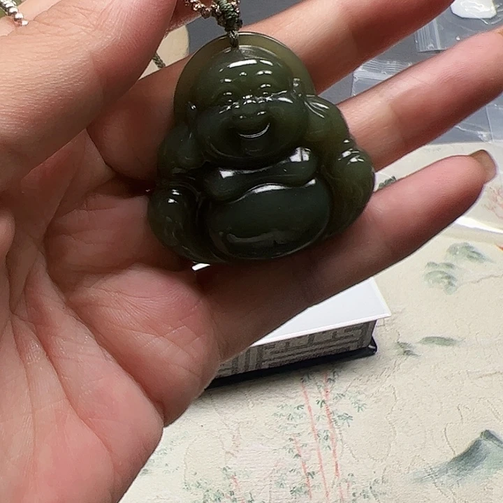 和田玉未镶嵌颈饰13