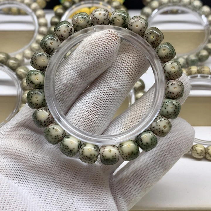 手串星月菩提27号 青花瓷月留白10.3/9.3