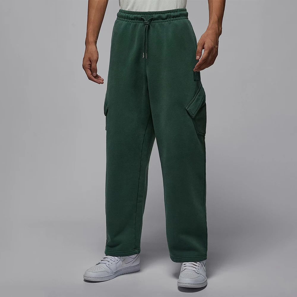 NIKE耐克双旦男AJ时尚工装裤FLT FLC CHI针织加绒长裤HV9682-316