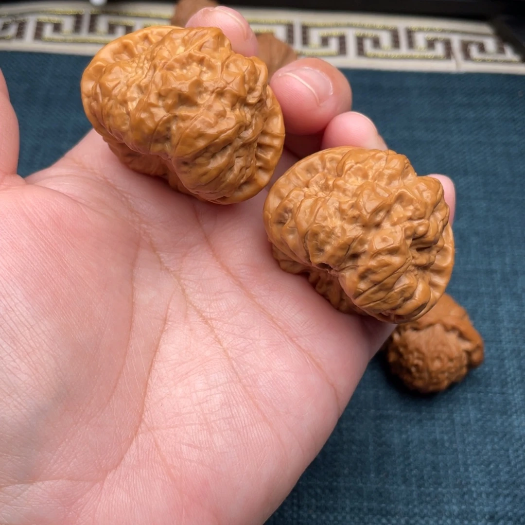 把件文玩核桃延庆蛙蛙45