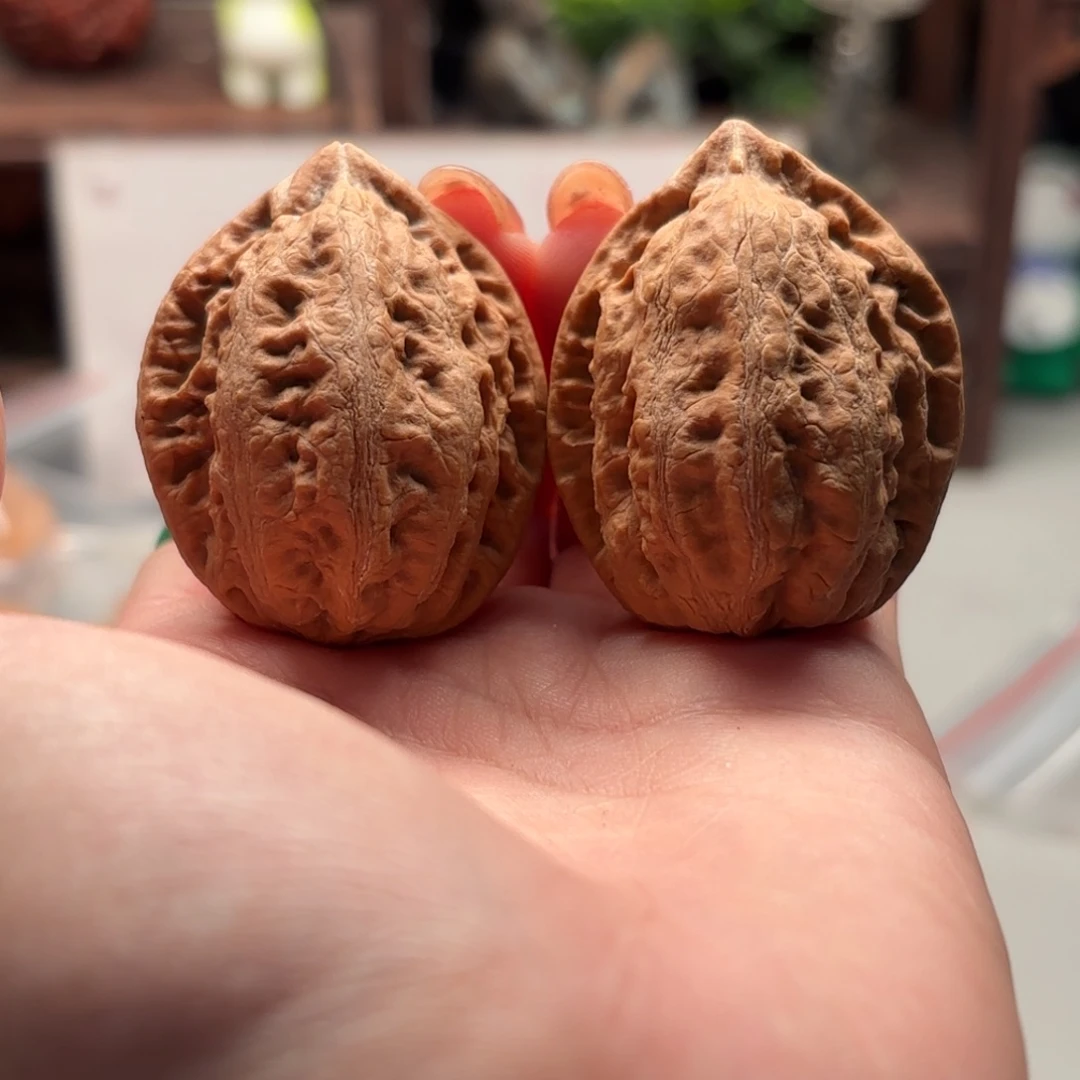 把件文玩核桃小蛙磕104