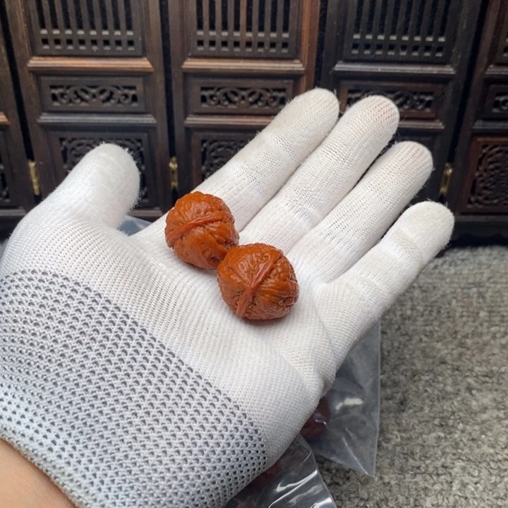 文玩核桃把件红00000002