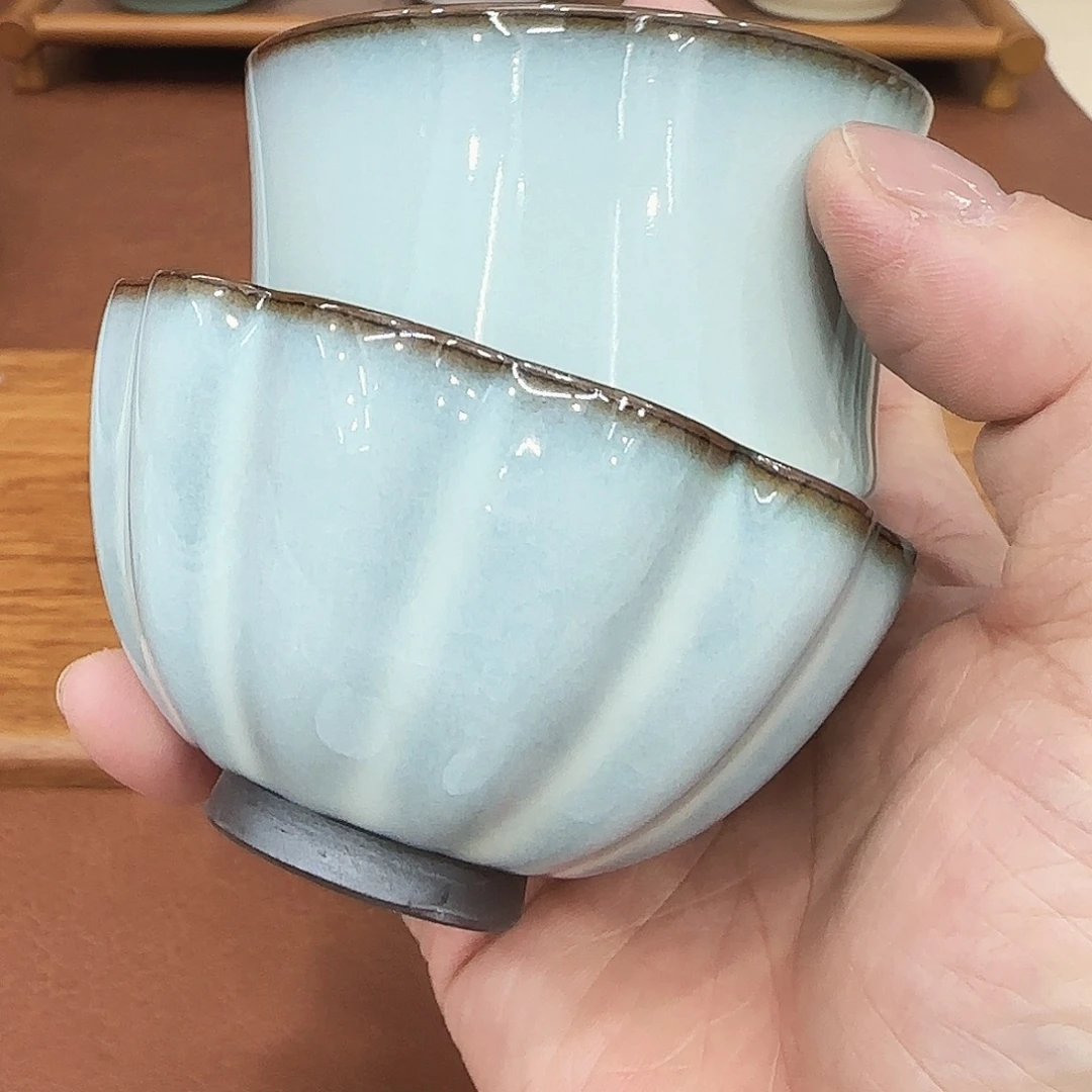 瓷片开播浮力，小微瑕。