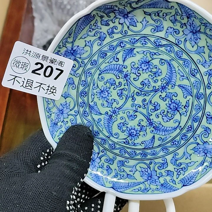 春***①手工拉胚釉下彩绘画片