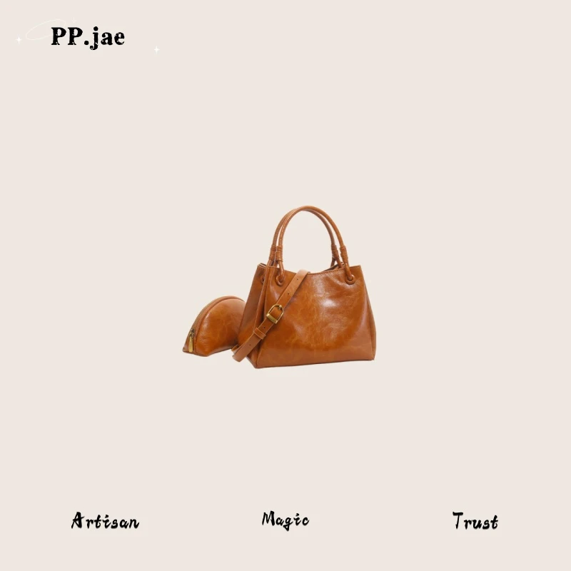 P.p【金字塔】新品百搭简约单肩休闲时尚气质ins女包24227