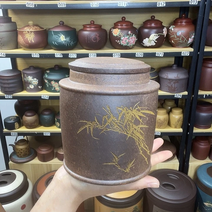 紫砂茶叶罐紫砂茶叶罐