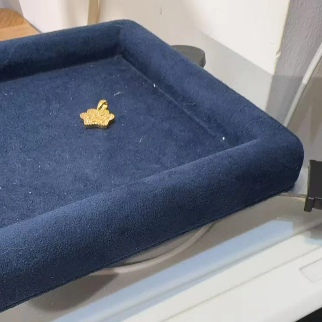足金精品工艺吊坠